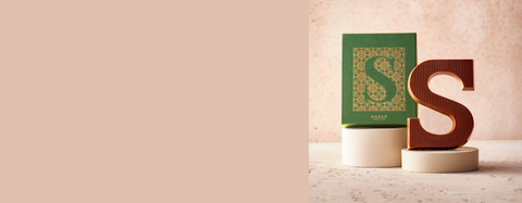 Luxe chocoladeletter