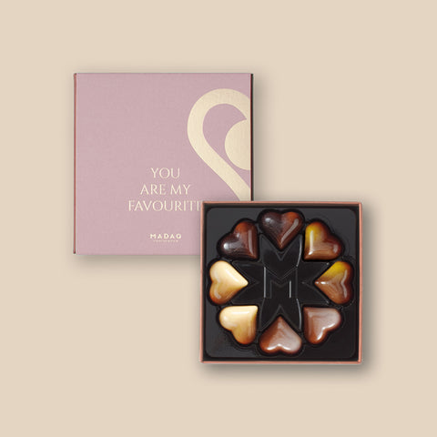 Valentine's Day Box Left Heart